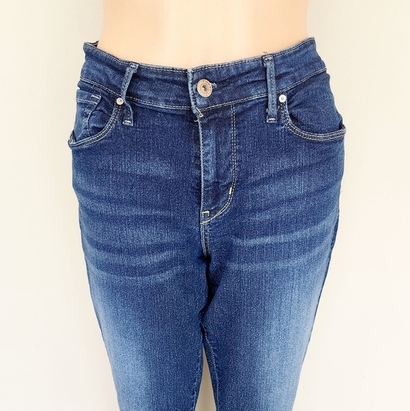 Signature Levi Mid Rise Modern Slim Ankle Jean Pants - Picture 6 of 12